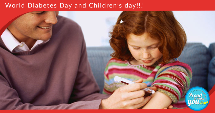 World Diabetes Day and Children’s Day