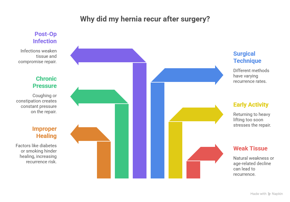 Why Does a Hernia Come Back After Surgery