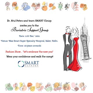 Dr. Atul Peters and team SMART Cliniqs invites you to the Bariatric Support G...